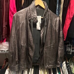 Brunello Cucinelli Leather Jacket